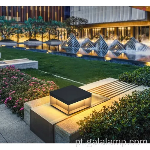 Elegante IP54 à prova d'água de aço inoxidável LED LUZ